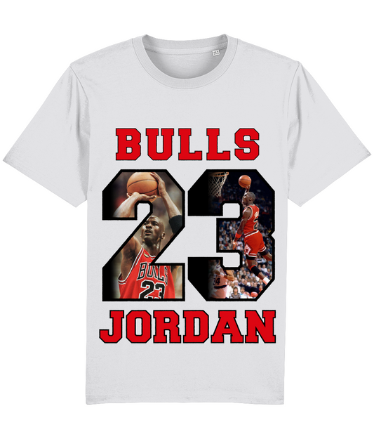Bull Jordan Heavy Unisex T-Shirt Design